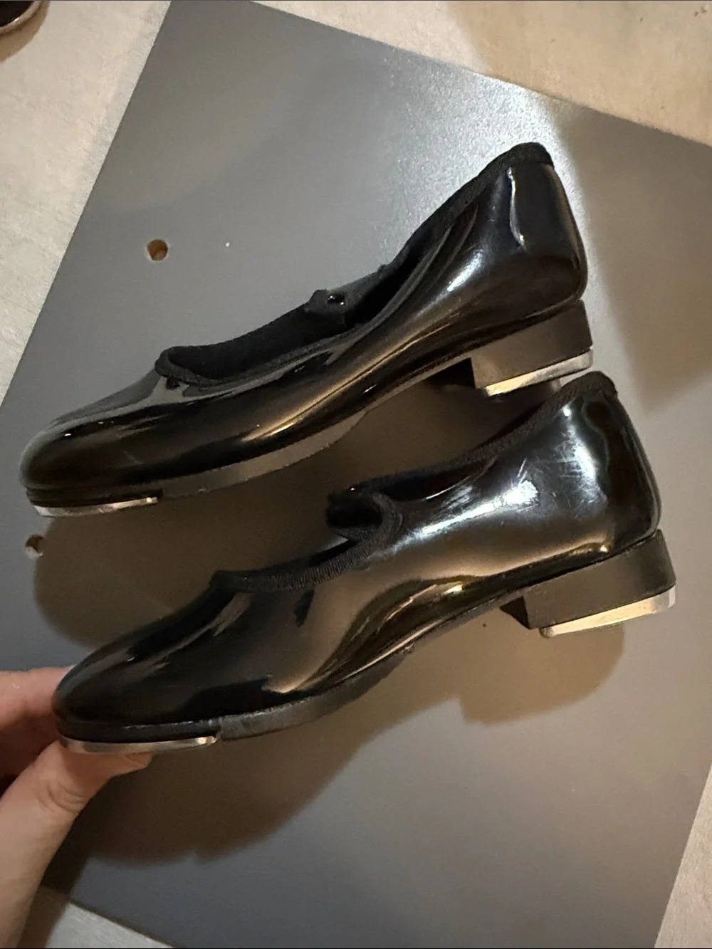 Girls' Black Patent Mary Jane Shoes 11.5